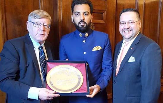 Victoria's Parliament honored Lakshya Raj Singh Mewar Victoria's Parliament honored Lakshya Raj Singh Mewar
