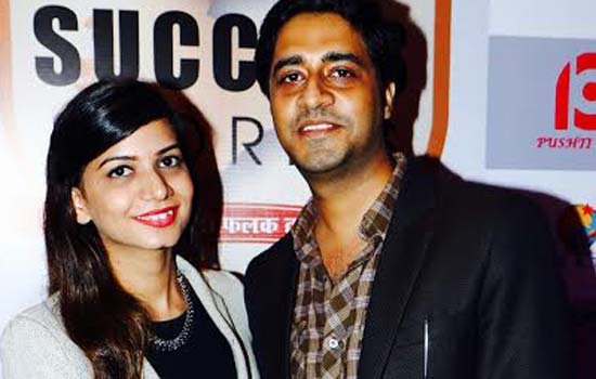Shekhar Suman and Ankita Monga at press meet