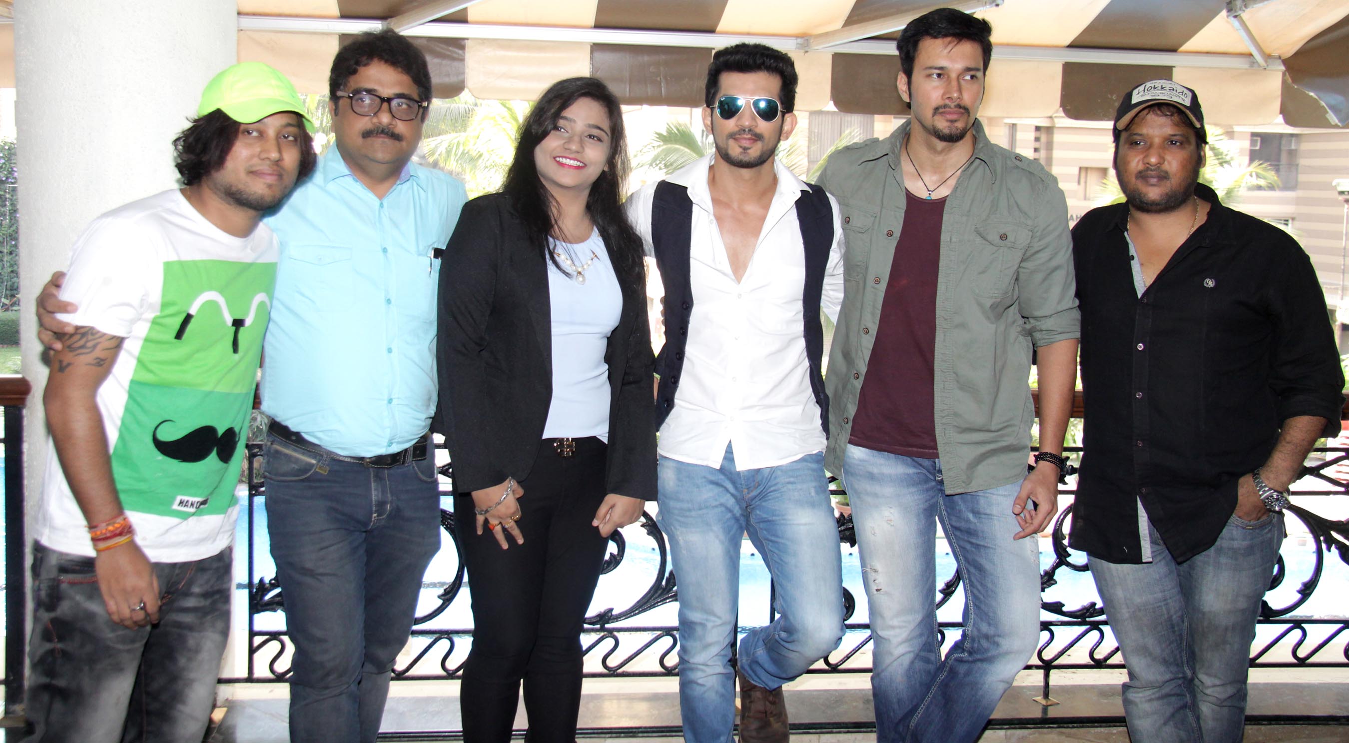 kept press meet with director Rajiv Ruia,...