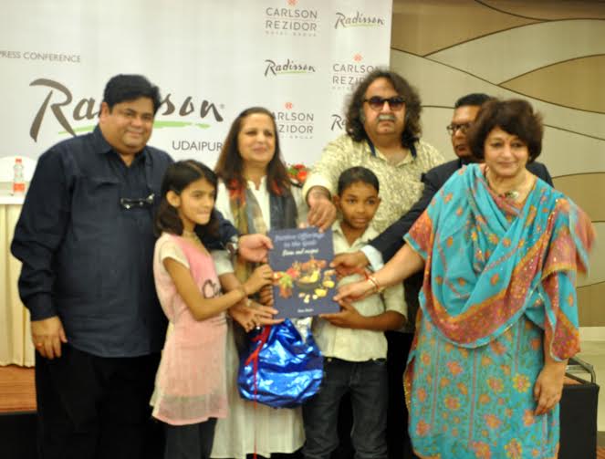 Radisson Udaipur hosts book launch on divine food offerings By Rama Shankar Radisson Udaipur hosts book launch on divine food offerings By Rama Shankar