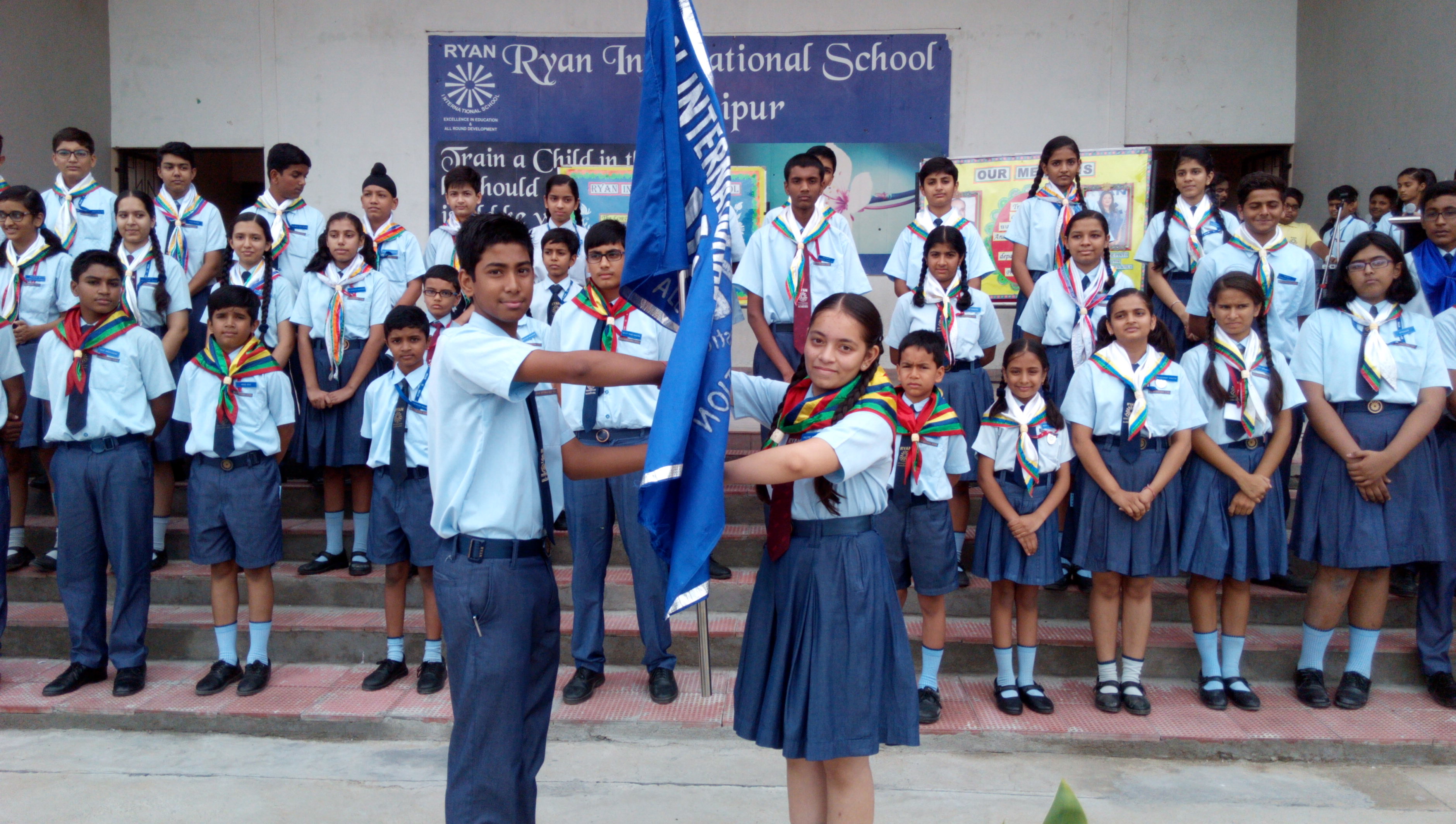 Investiture Ceremony at Ryan International School