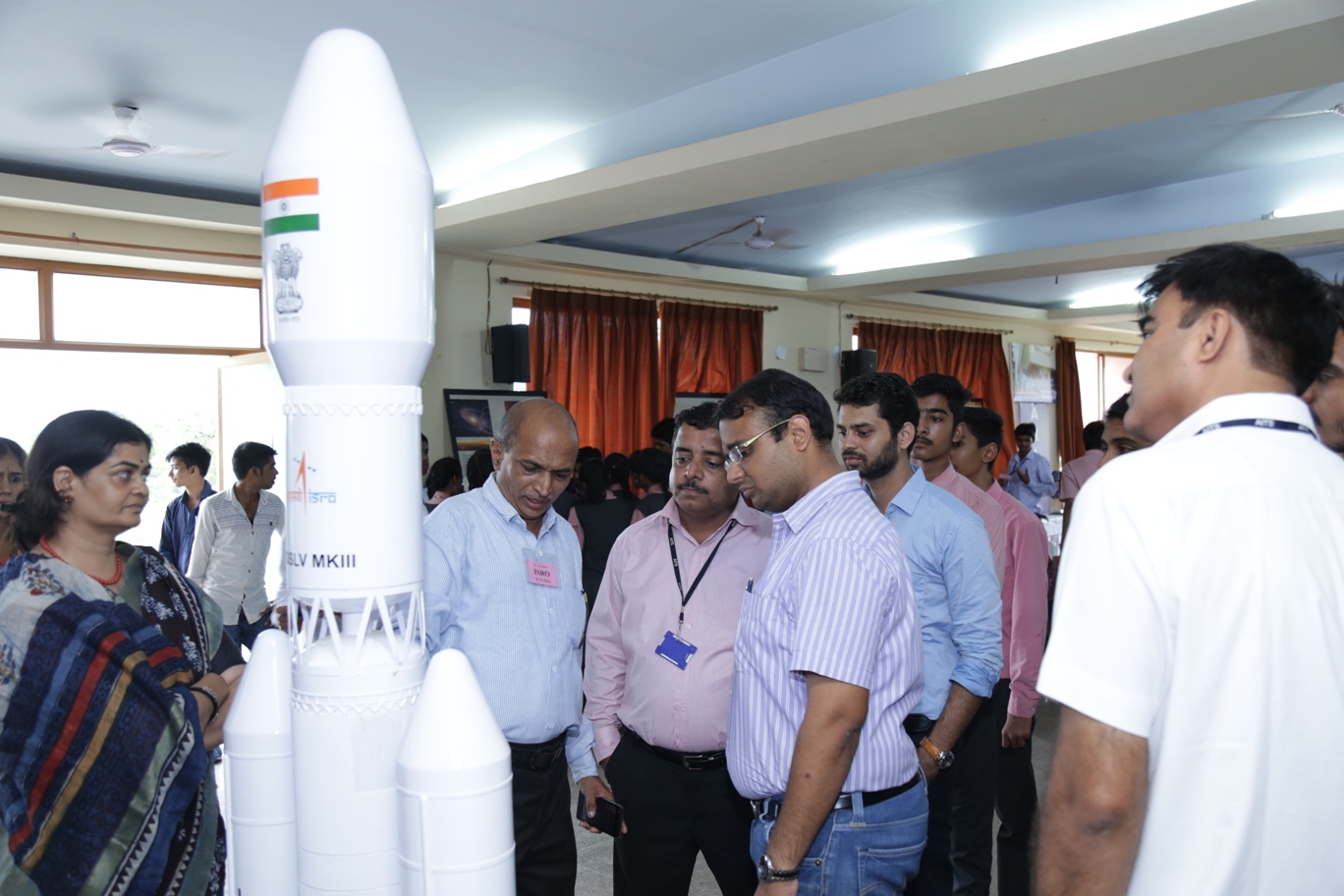 Two Days Exhibition organized  by ISRO at AITS Udaipur