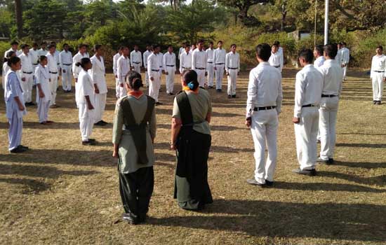 स्काउड एंड गाईड का सात दिवसीय प्रशिक्षण शिविर प्रारंभ