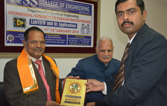दो दिवसीय अंर्तराष्ट्रीय स्तरीय तकनीकी कार्यशाला का शुभारंभ दो दिवसीय अंर्तराष्ट्रीय स्तरीय तकनीकी कार्यशाला का शुभारंभ