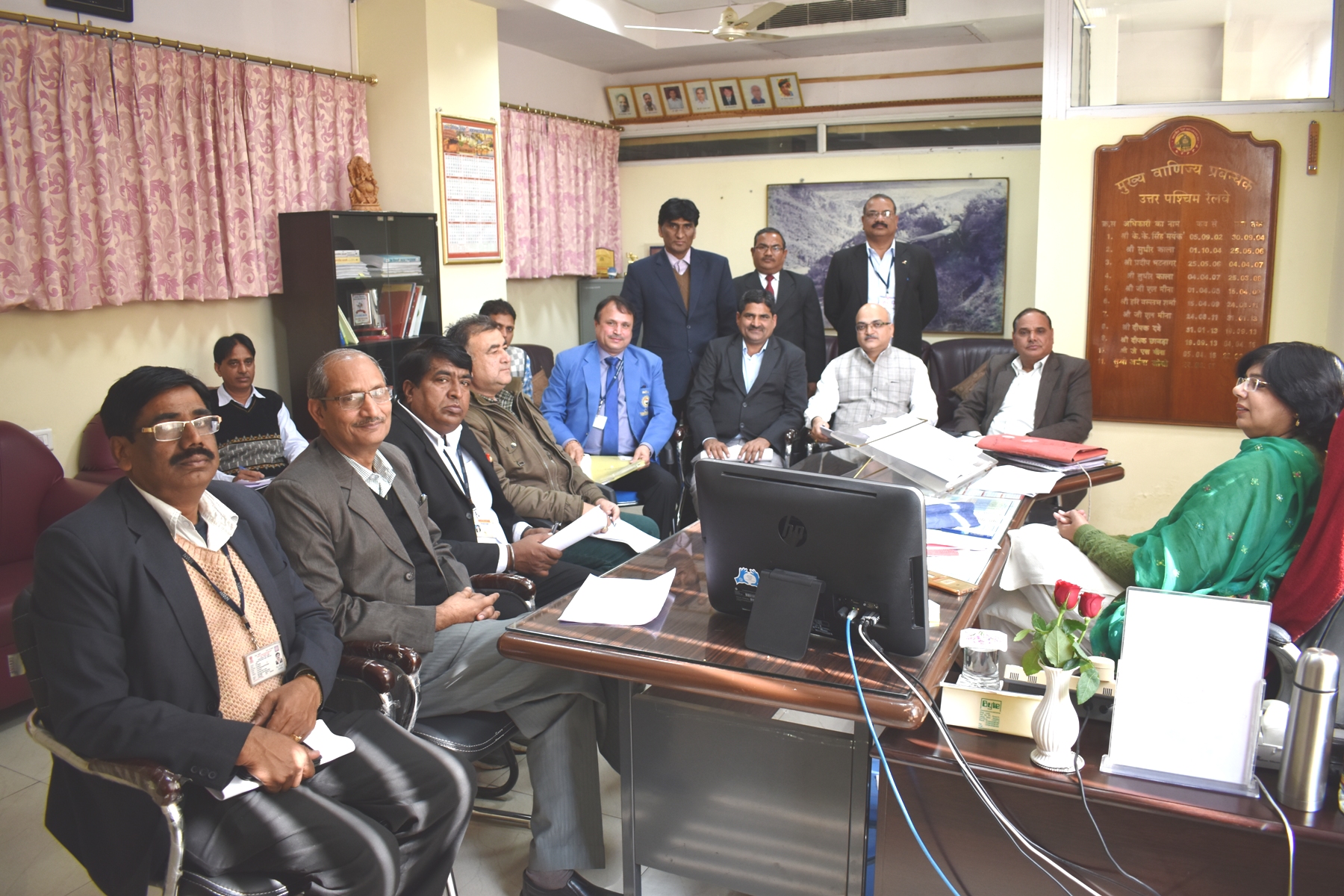 मुख्य वाणिज्य प्रबन्धक, अर्चना जोशी का संवाद कार्यक्रम मुख्य वाणिज्य प्रबन्धक, अर्चना जोशी का संवाद कार्यक्रम