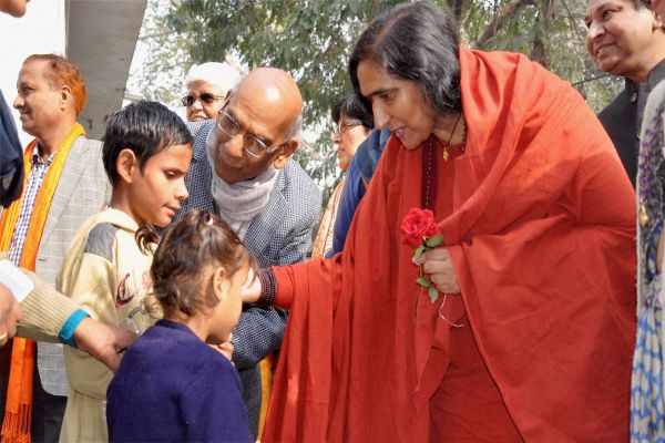 साध्वी ऋतंभरा राजकीय अतिथि घोषित साध्वी ऋतंभरा राजकीय अतिथि घोषित