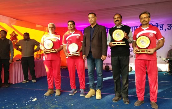 बैडमिंटन में अजमेर मुख्यालय विजेता बैडमिंटन में अजमेर मुख्यालय विजेता