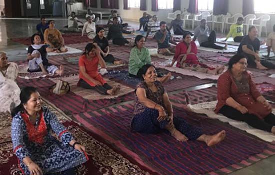 योग शिविर में 75 शिविरार्थी हुए लाभान्वित योग शिविर में 75 शिविरार्थी हुए लाभान्वित