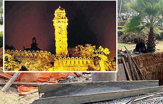 24 लाख रुपए की लागत से मिराज ग्रुप बना रहा विजय स्तंभ का मॉडल 24 लाख रुपए की लागत से मिराज ग्रुप बना रहा विजय स्तंभ का मॉडल