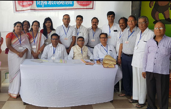 चिकित्सकीय शिवर में 548 रोगियों को मिला उपचार चिकित्सकीय शिवर में 548 रोगियों को मिला उपचार