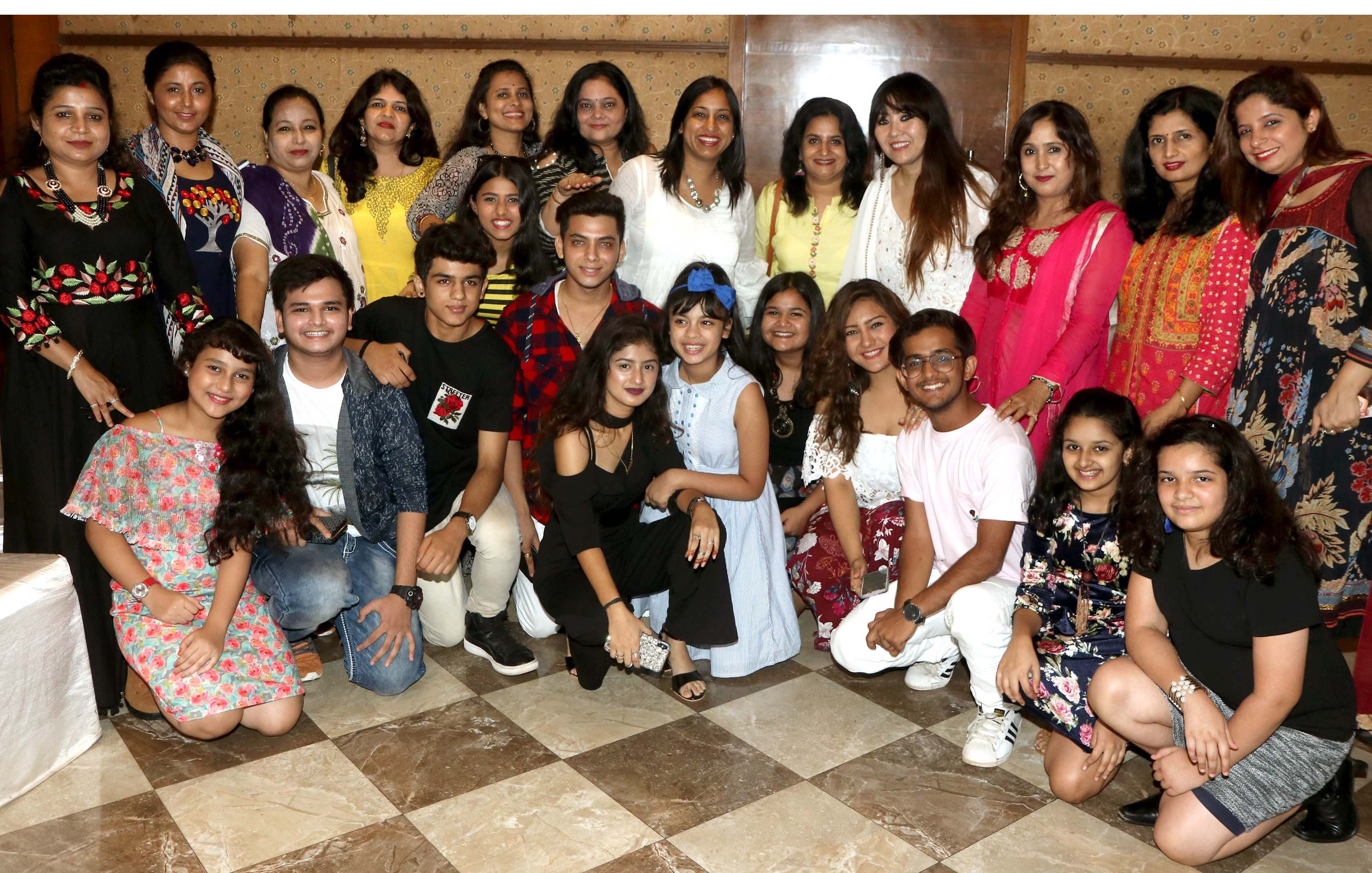 TV Actors from different serials celebrated Mother's Day at Peninsula Grand Hotel.