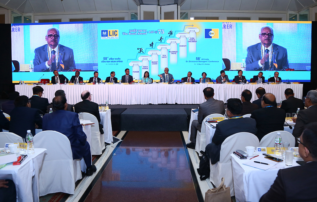 LIC’s 58th All India Sr. Divisional Managers’ Conference LIC’s 58th All India Sr. Divisional Managers’ Conference