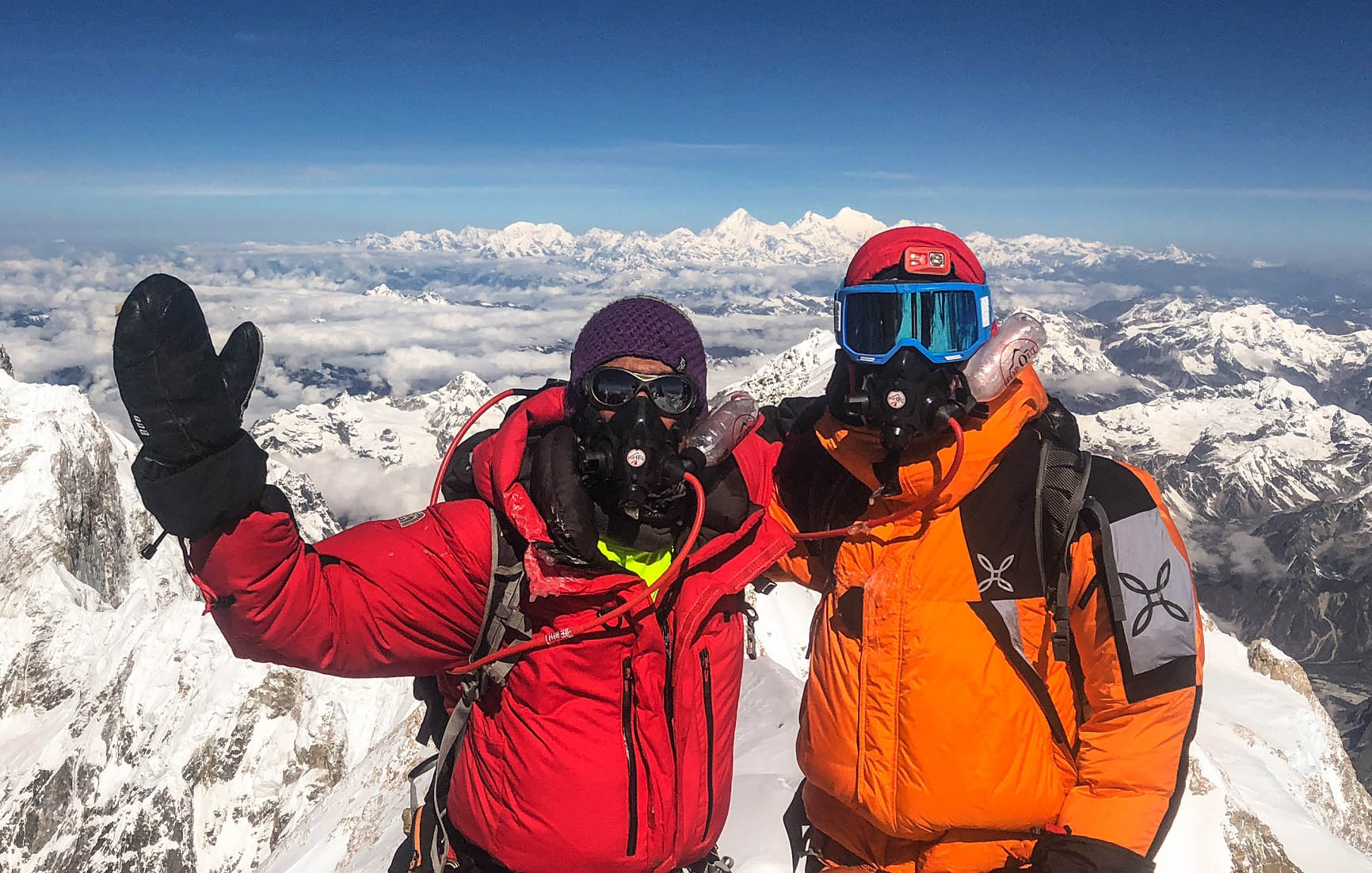 Arjun Vajpai summits Mt. Kangchenjunga
