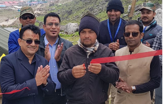 Vodafone beams 4G from kedarnath Vodafone beams 4G from kedarnath