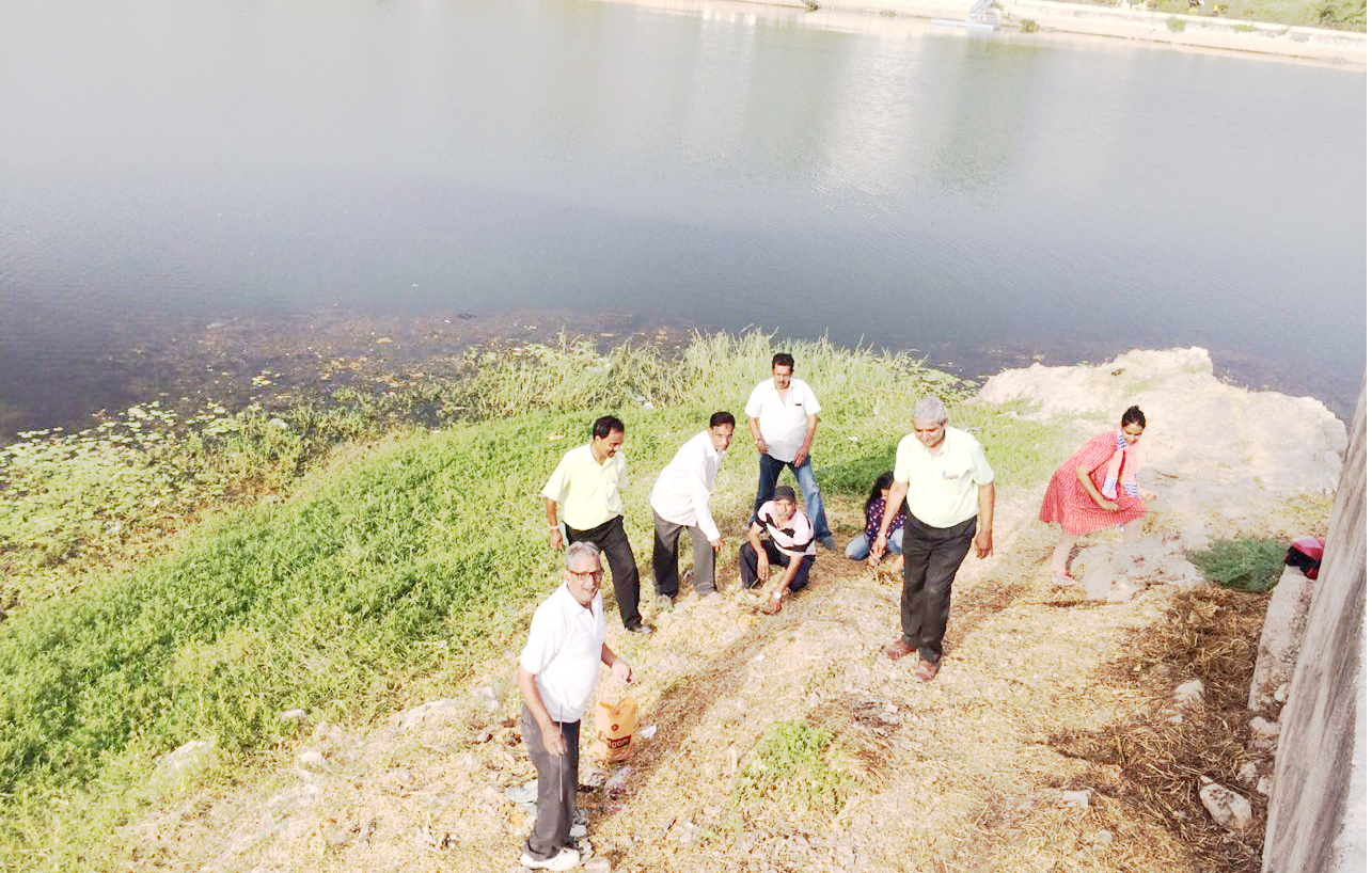झीलों के नैसर्गिक स्वरूप को लौटाने एवं पक्षियों के आवास व भोजन की व्यवस्था झीलों के नैसर्गिक स्वरूप को लौटाने एवं पक्षियों के आवास व भोजन की व्यवस्था