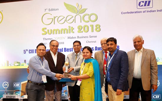CII awards Hindustan Zinc for Best Environmental Practices - Year 2018 CII awards Hindustan Zinc for Best Environmental Practices - Year 2018