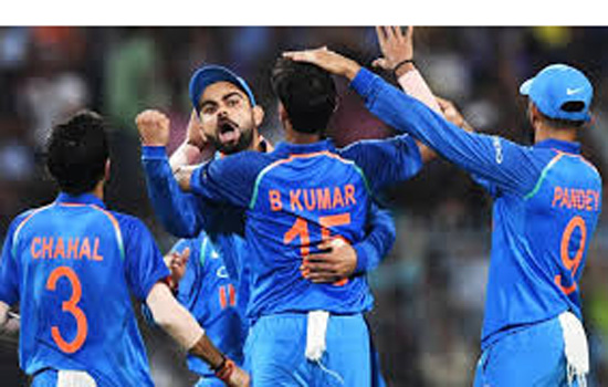 न्यूजीलैंड को हराया भारत ने 