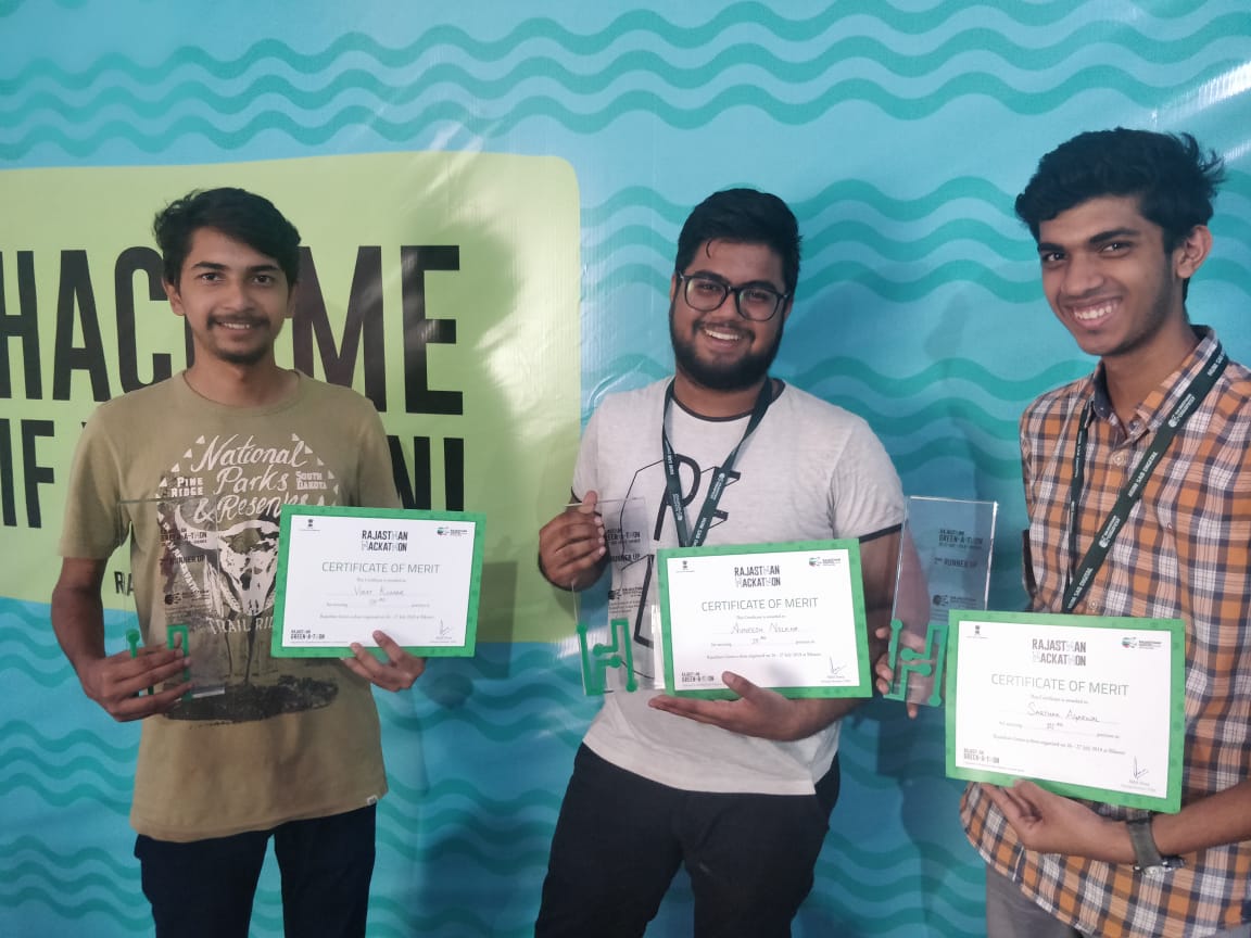Won 3rd position in Green-a-thon Won 3rd position in Green-a-thon