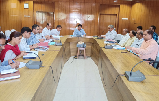 कृषि आदान अनुदान वितरण की स्थिति एवं विभागीय विचाराधीन प्रकरणों के संबंध में बैठक आयोजित कृषि आदान अनुदान वितरण की स्थिति एवं विभागीय विचाराधीन प्रकरणों के संबंध में बैठक आयोजित