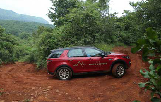 ‘THE ABOVE & BEYOND TOUR’ DEMONSTRATES LAND ROVER CAPABILITIES THAT ARE IDEAL FOR INDIAN CONDITIONS