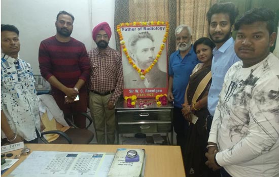 रेडियोग्राफर्स सोसायटी राजस्थान ने मनाया विश्व रेडियोग्राफ़ी दिवस रेडियोग्राफर्स सोसायटी राजस्थान ने मनाया विश्व रेडियोग्राफ़ी दिवस