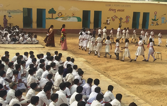 कमला नेहरू विद्यालय में बाल दिवस पर विभिन्न प्रतियोगिताएं आयोजित