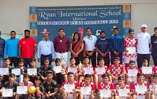 Closing Ceremony of Ryan Football Cup