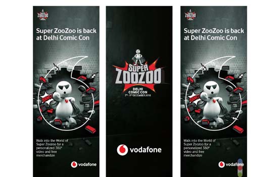 VODAFONE SUPERZOOZOOS ARE BACK AT  DELHI COMIC CON 2018!!