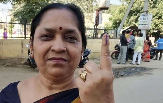 न्यूनतम 1.47 % एवम अधिकतम 96.03 % ममतदान न्यूनतम 1.47 % एवम अधिकतम 96.03 % ममतदान