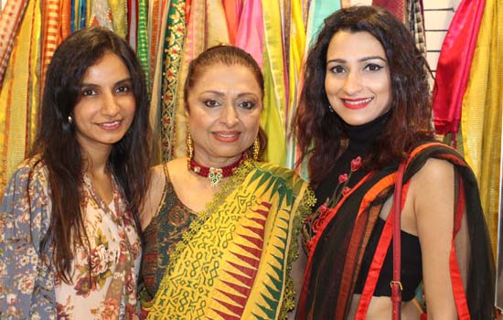 Celebs visited Actress Anita Kanwal designer Studio in Bandra.