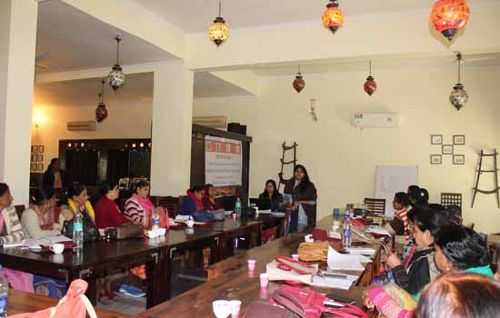 सहायक पर्यवेक्षण व सेक्टर मीटिंग सुदृढीकरण विषय पर महिला पर्यवेक्षकों का दो दिवसीय प्रशिक्षण