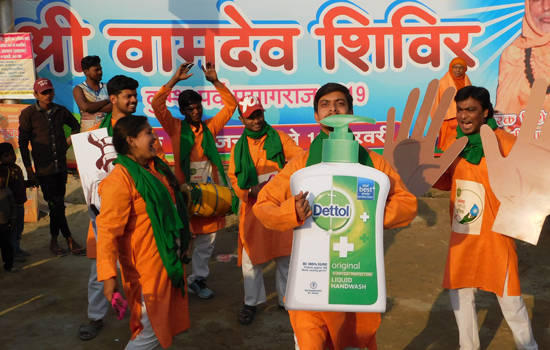 RB driving ‘Healthy, Clean and Hygienic Kumbh Experience’ with Dettol Harpic Banega Swachh India program