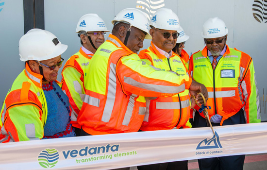 H.E. President Cyril Ramaphosa opens Vedanta’s Gamsberg mine
