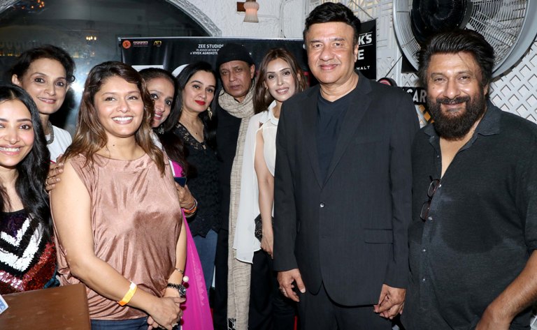 50 Day completion party of The Tashkent Files film with birthday party of Haresh Patel. 