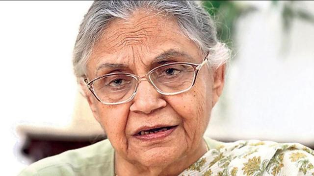 दिल्‍ली की पूर्व मुख्‍यमंत्री और कांग्रेस नेता शीला दीक्षित का निधन