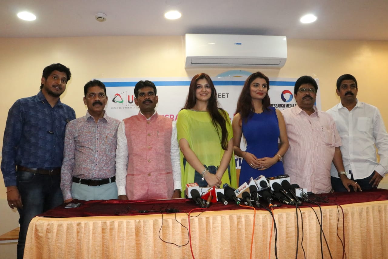 ‘Gandii Baat’ Fame Anveshi Jain and 'Sanju' Fame Actress Aditi Gautam Attended A Press Conference in Mumbai