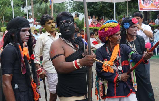 भारतीय लोक कला मण्डल में  गवरी नृत्य समारोह का समापन