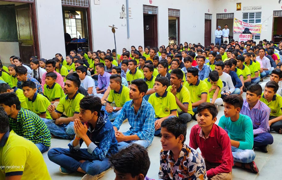 न्यू सीकर एकेडमी स्कूल कुंभा नगर में मनाया हिंदी दिवस