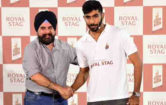 Seagram’s Royal Stag strengthens its dream team with Jasprit Bumrah