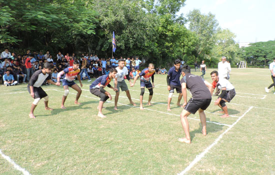 पेसिफिक अन्तरमहाविद्यालय कबड्डी प्रतियोगिता का शुभारम्भ