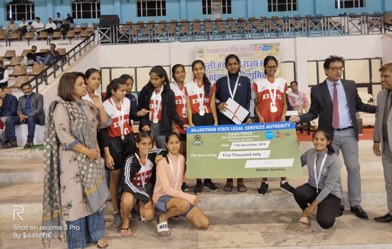 दिल्ली पब्लिक स्कूल, उदयपुर का  राज्य स्तरीय बॉस्केटबॉल प्रतियोगिता में द्वितीय स्थान