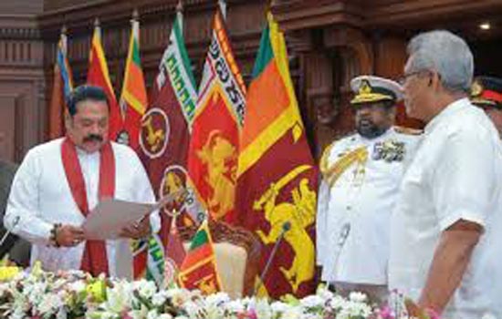 गोटबाया राजपक्षे ने 15 नये कैबिनेट मंत्रियों को शपथ दिलाई