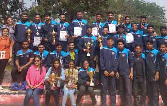 एमपीयूएटी बास्केटबॉल टीम ने राष्ट्रीय स्तर पर जीता स्वर्णपदक 