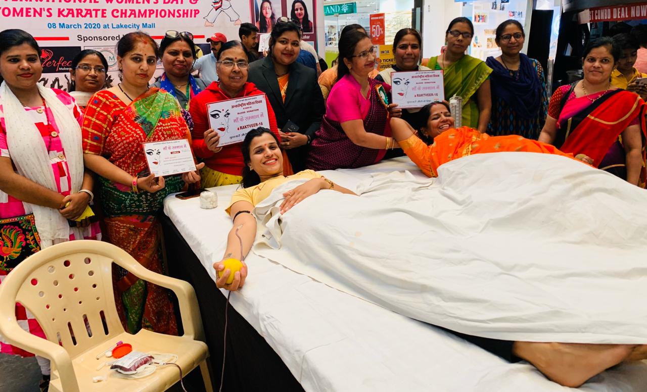 महिला दिवस पर दिखाई उदयपुर की 110 नारियों ने अपनी शक्ति  
