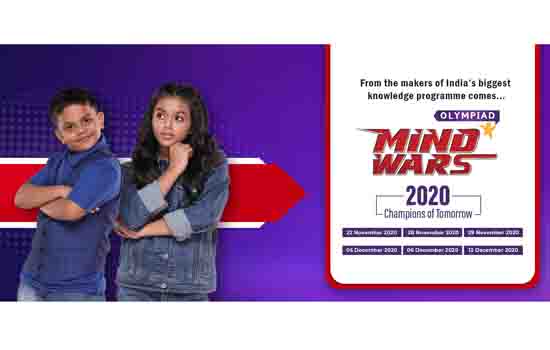 Mind Wars launches India’s biggest online GK Olympiad for school students across India