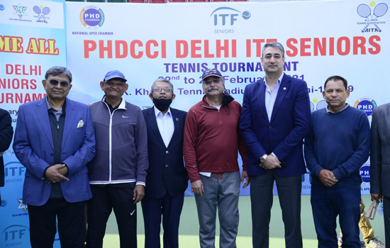 PHDCCI Delhi- ITF Seniors Tennis Tournament