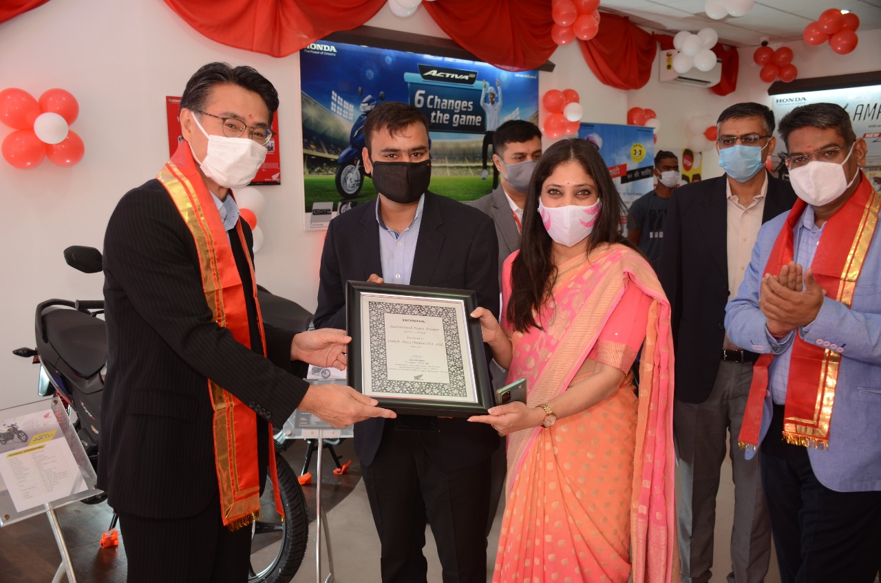 Honda 2Wheelers India’s new dealership Daksh Honda welcomes customers in Udaipur