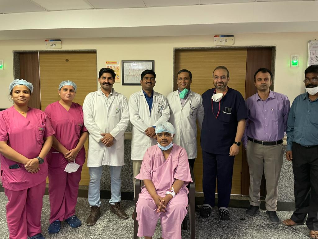 पारस जे. के. हॉस्पिटल में डॉ अजीत सिंह ने किया जटिल ब्रेन हेमरिज का ऑपरेषन