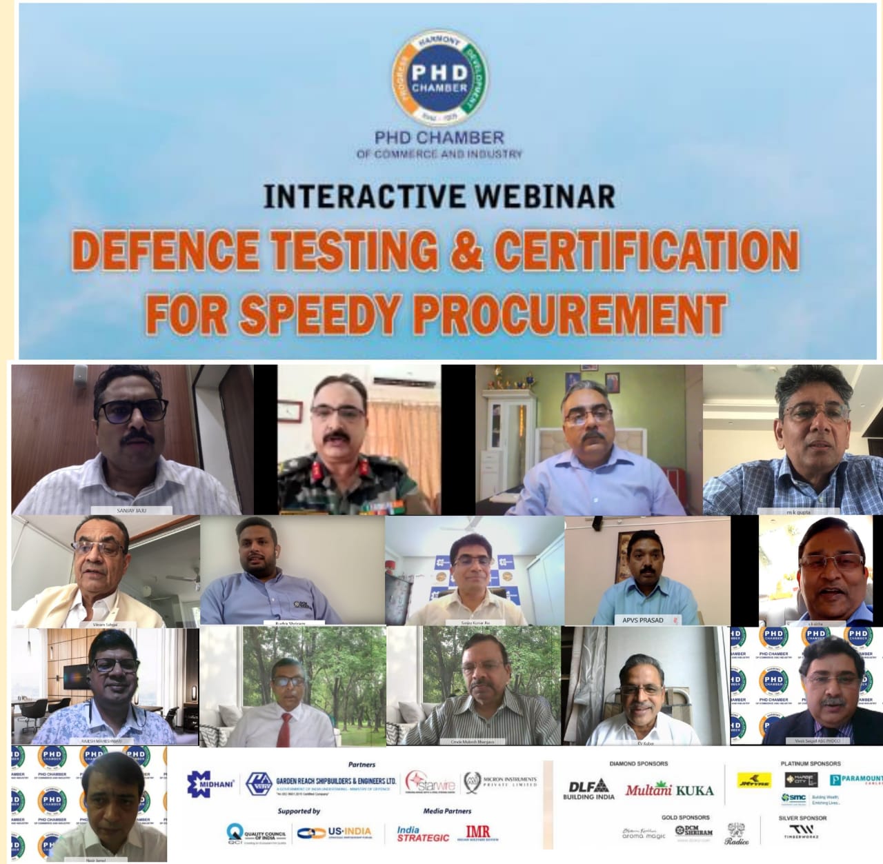 “Military Industrial Complexes and QA to be developed Organically - keys for the Defence Procurement”, Sanjay Jaju