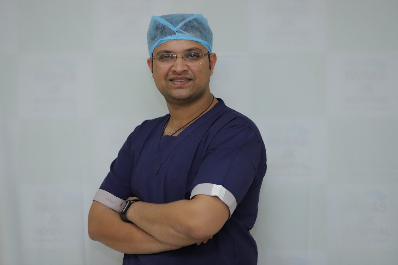 पारस अस्पताल ने किया दक्षिणी राजस्थान का पहला 3डी तकनीक से घुटना प्रत्यारोपण 